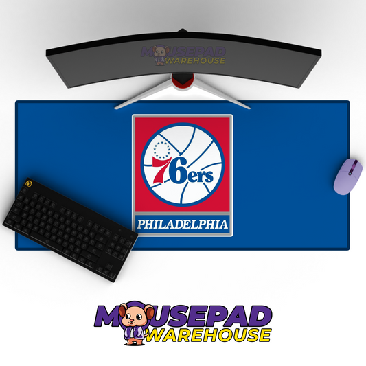 Philadelphia 76ers V1 Mousepad Mockup