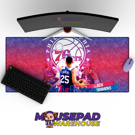 Philadelphia 76ers V20 Mousepad Mockup
