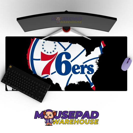 Philadelphia 76ers V21 Mousepad Mockup