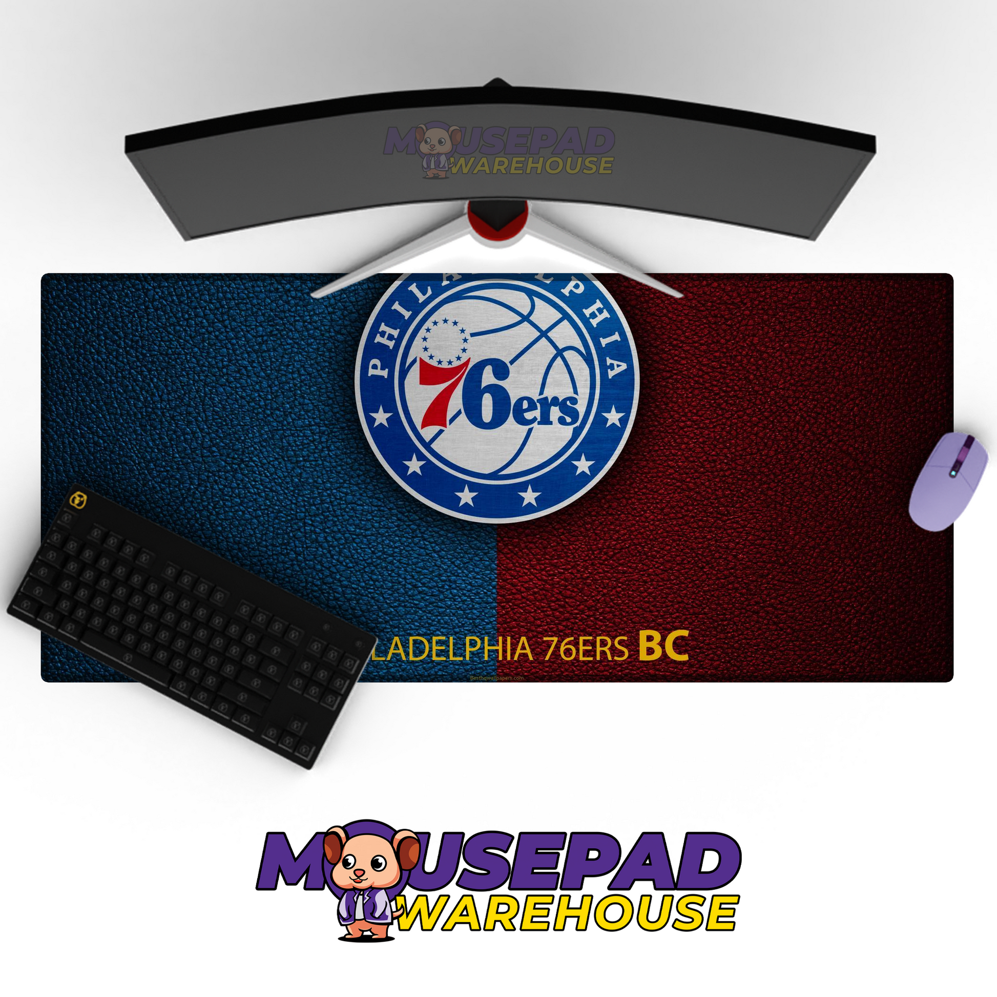 Philadelphia 76ers V26 Mousepad Mockup
