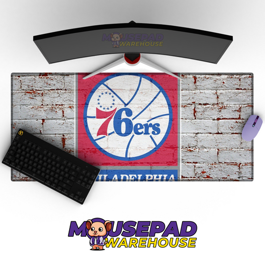 Philadelphia 76ers V27 Mousepad Mockup