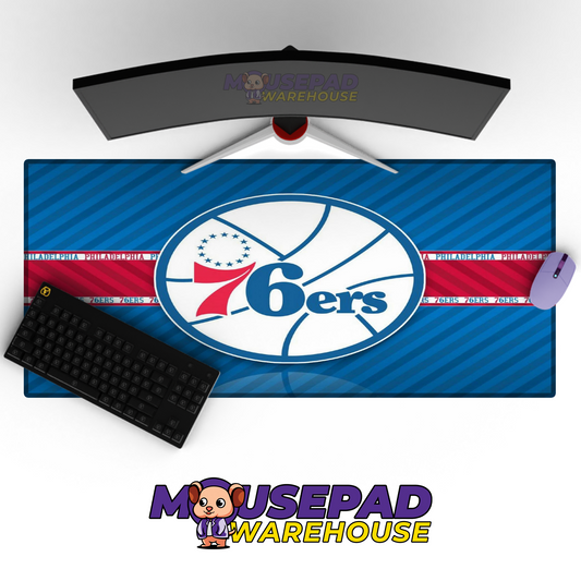 Philadelphia 76ers V32 Mousepad Mockup