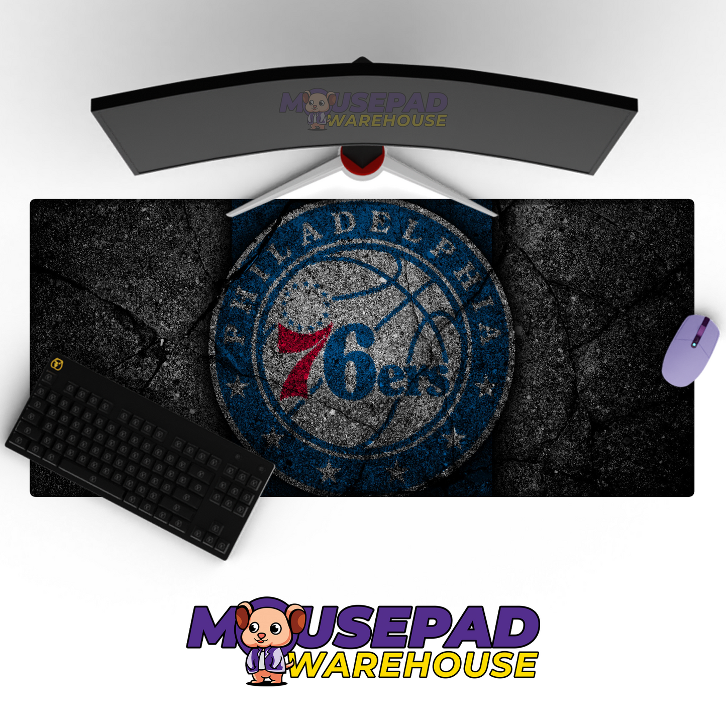 Philadelphia 76ers V33 Mousepad Mockup