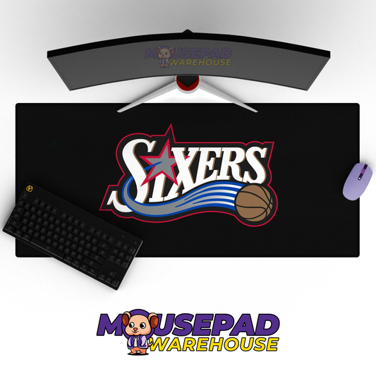 Philadelphia 76ers V4 Mousepad Mockup
