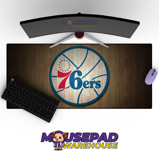 Philadelphia 76ers V6 Mousepad Mockup
