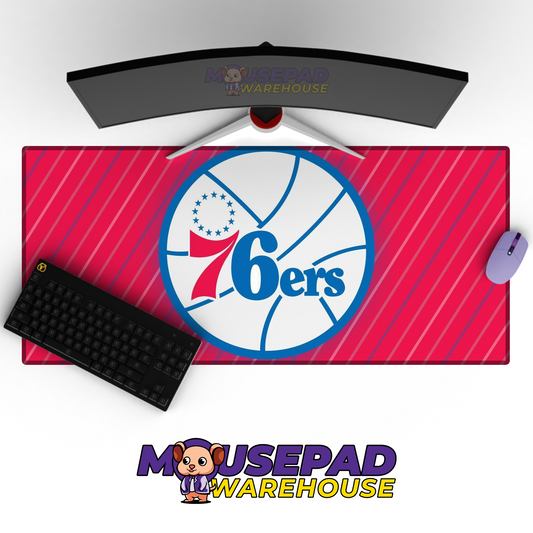 Philadelphia 76ers V7 Mousepad Mockup