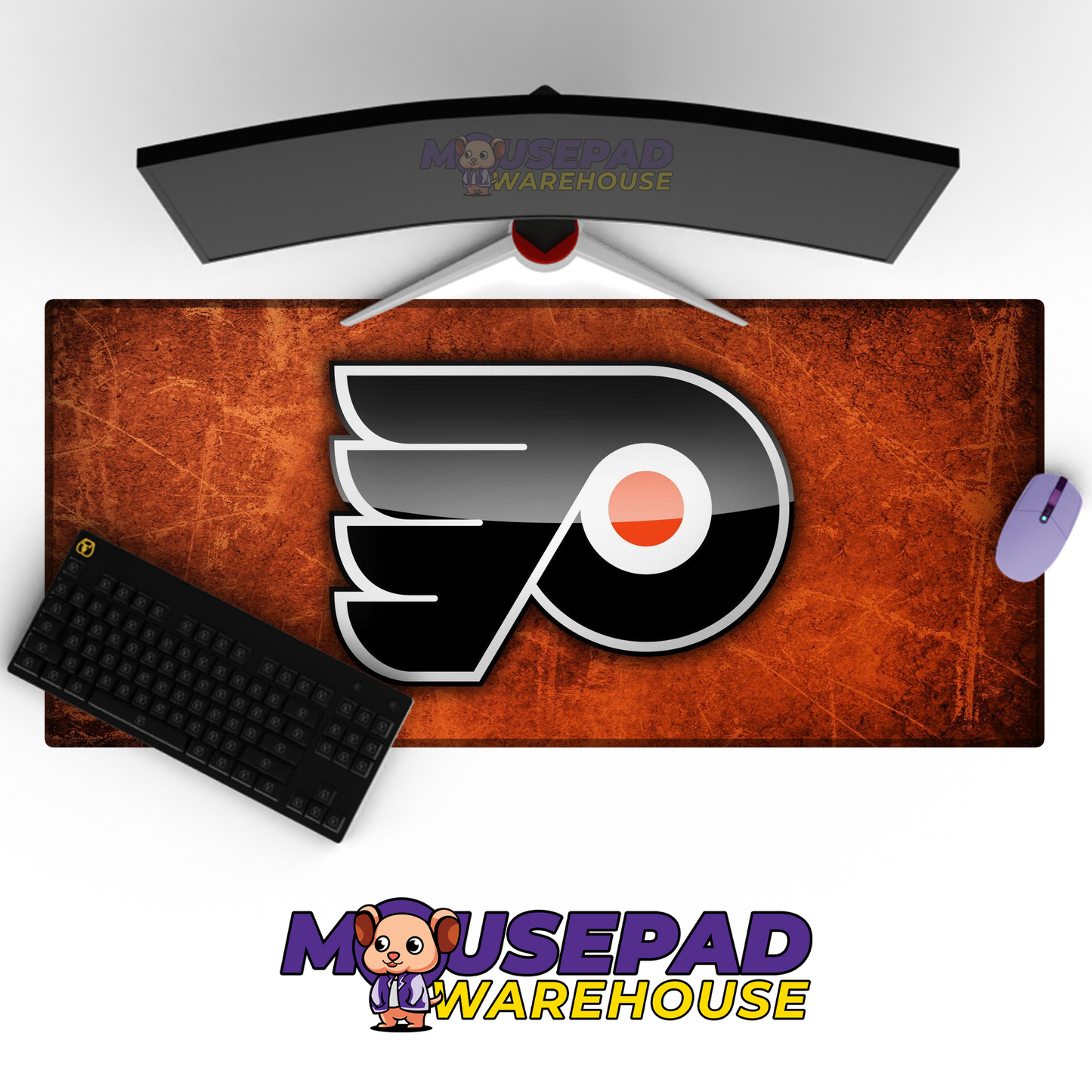 Philadelphia Flyers V10 Mousepad Deskmat Mockup