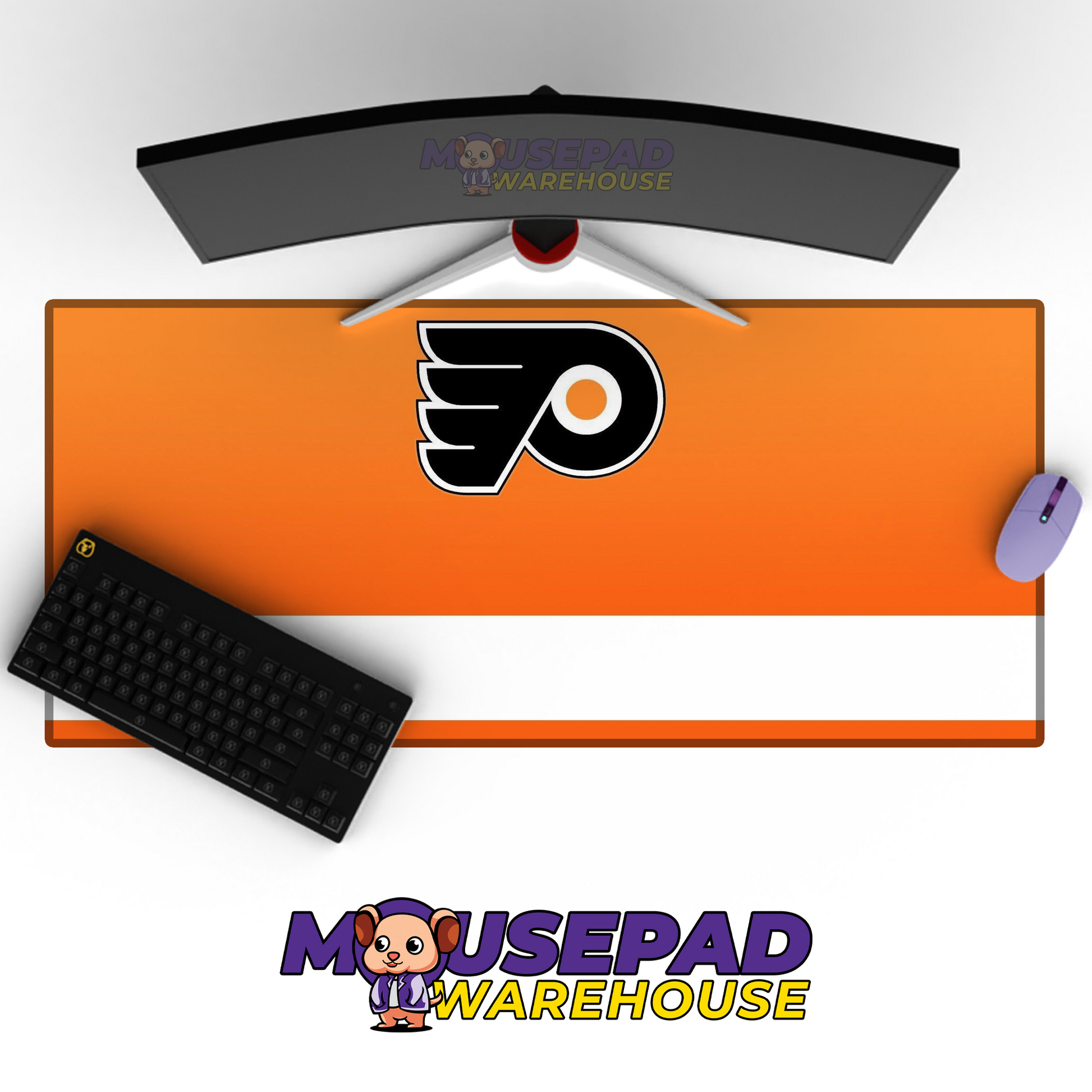 Philadelphia Flyers V12 Mousepad Deskmat Mockup