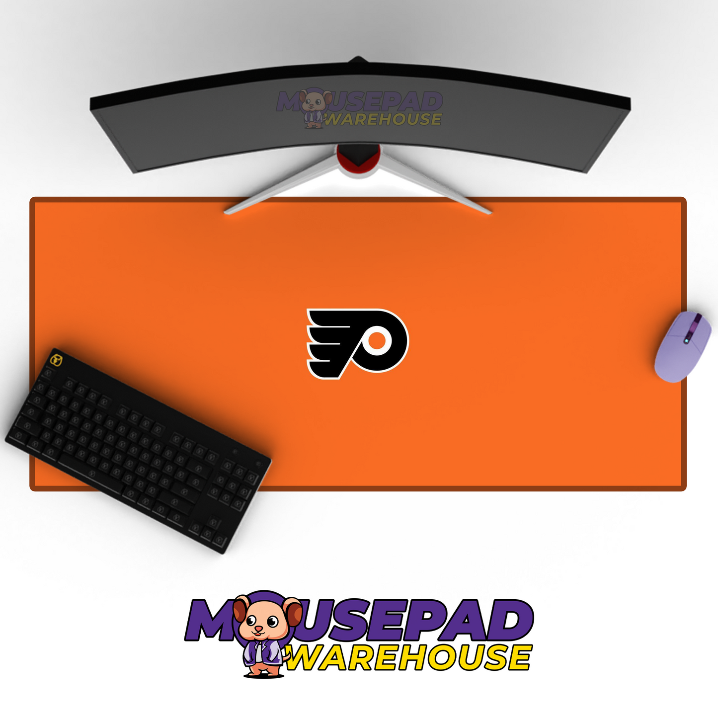 Philadelphia Flyers V15 Mousepad Deskmat Mockup
