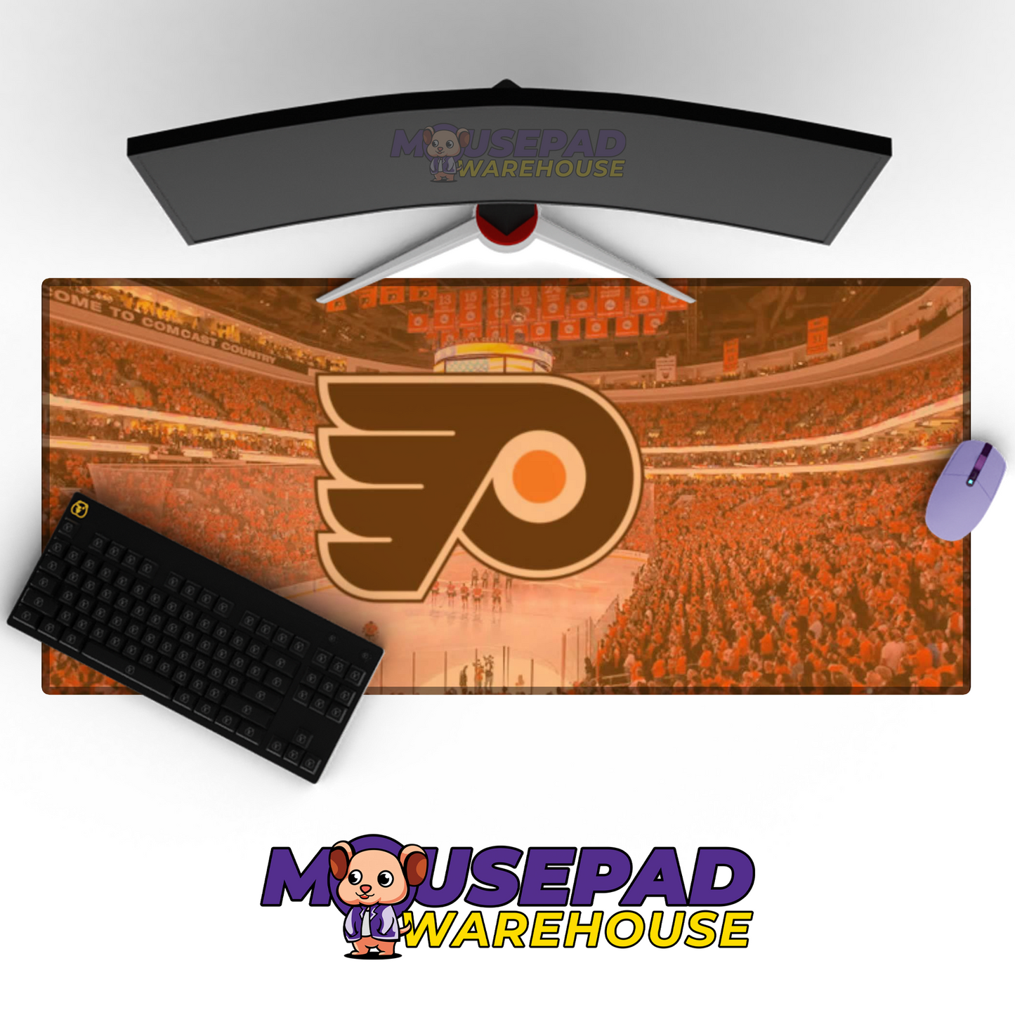 Philadelphia Flyers V17 Mousepad Deskmat Mockup