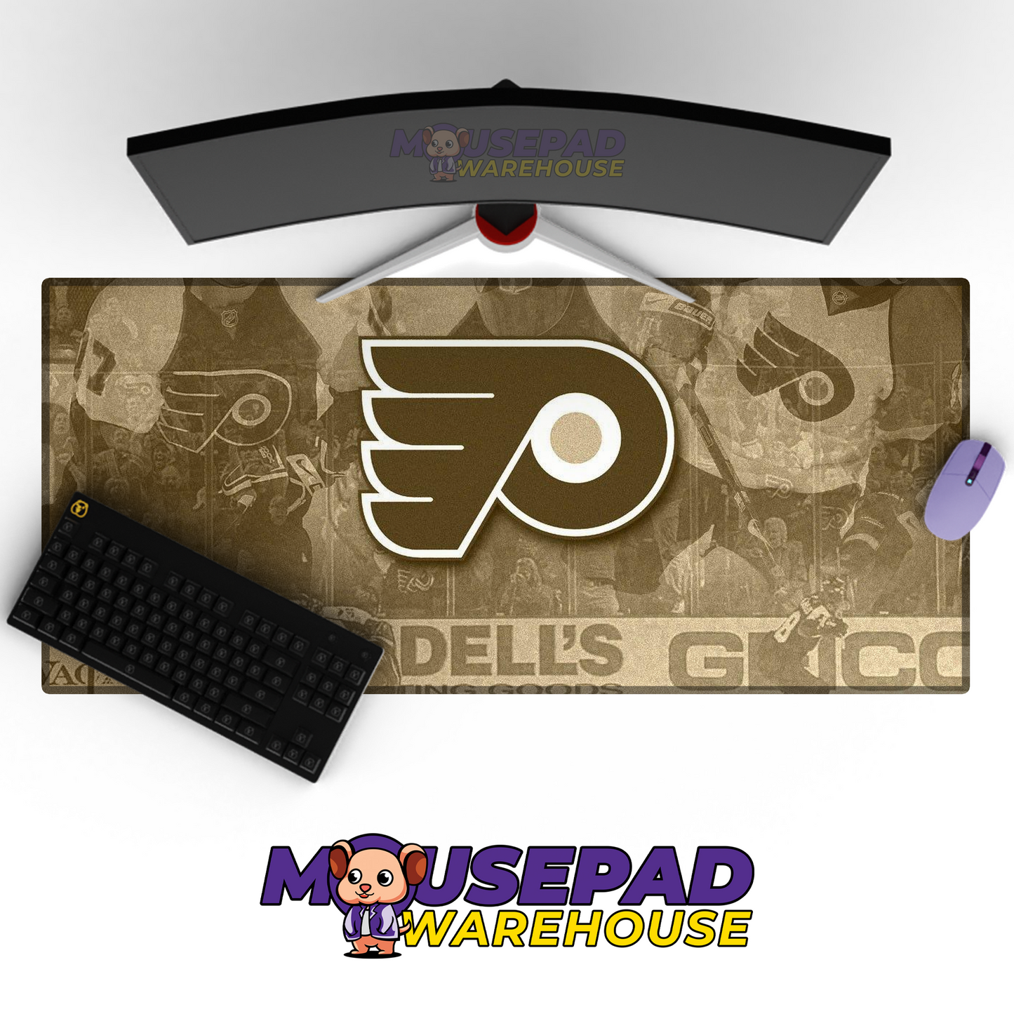 Philadelphia Flyers V18 Mousepad Deskmat Mockup