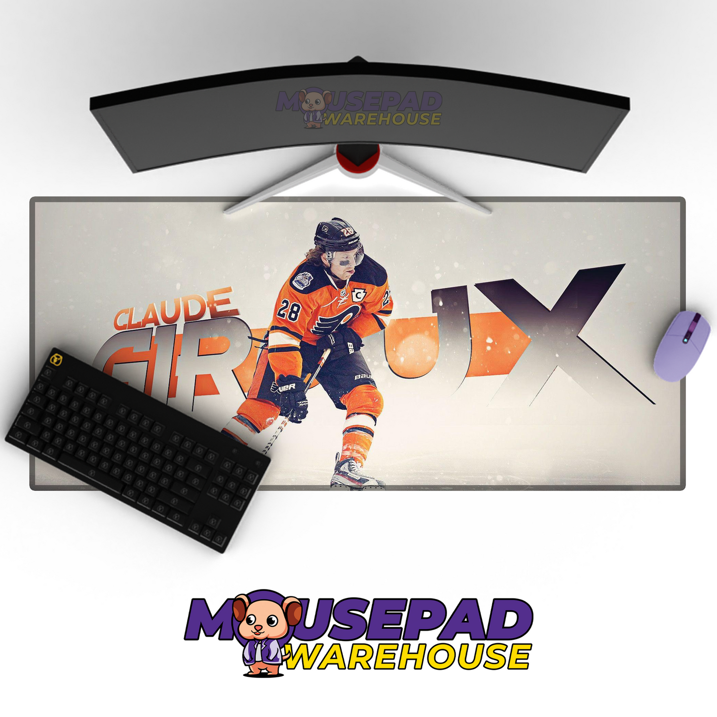 Philadelphia Flyers V19 Mousepad Deskmat Mockup