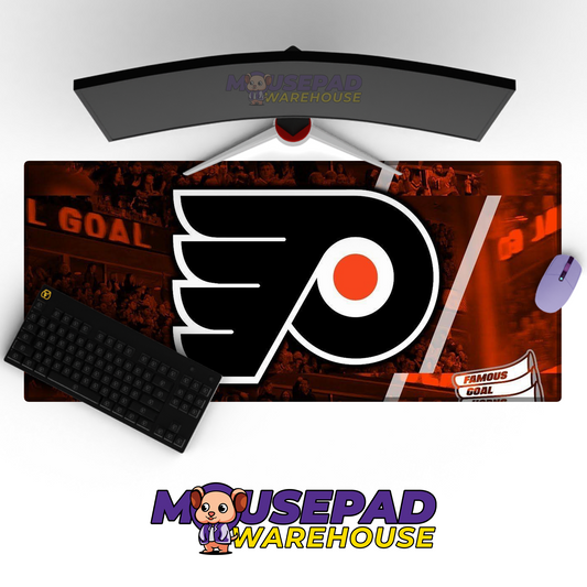 Philadelphia Flyers V1 Mousepad Deskmat Mockup