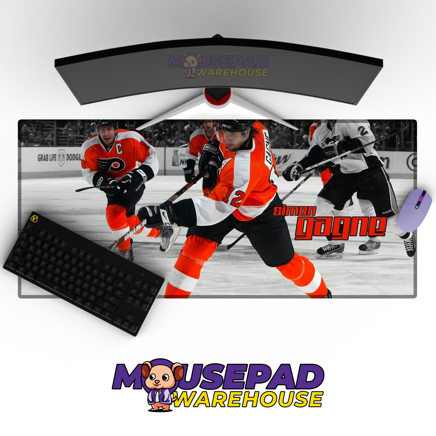 Philadelphia Flyers V20 Mousepad Deskmat Mockup