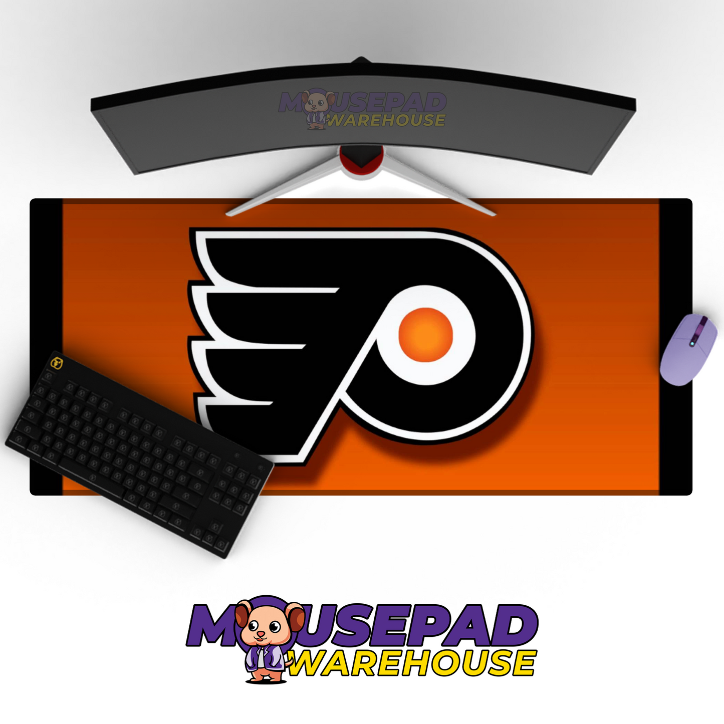 Philadelphia Flyers V23 Mousepad Deskmat Mockup