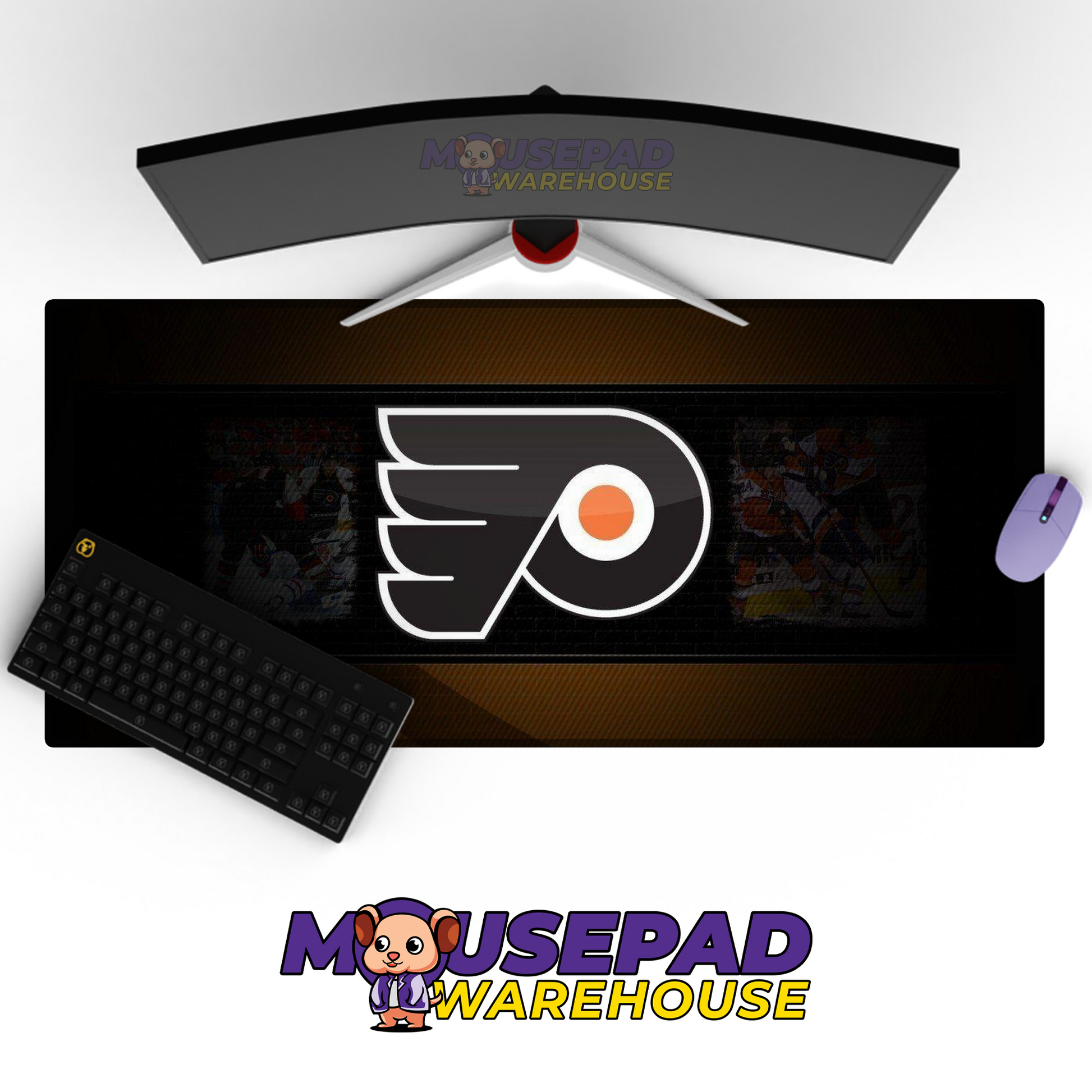 Philadelphia Flyers V24 Mousepad Deskmat Mockup