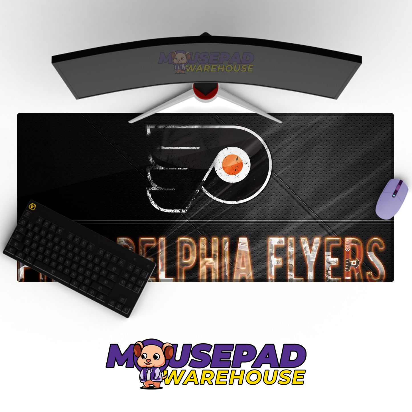 Philadelphia Flyers V25 Mousepad Deskmat Mockup