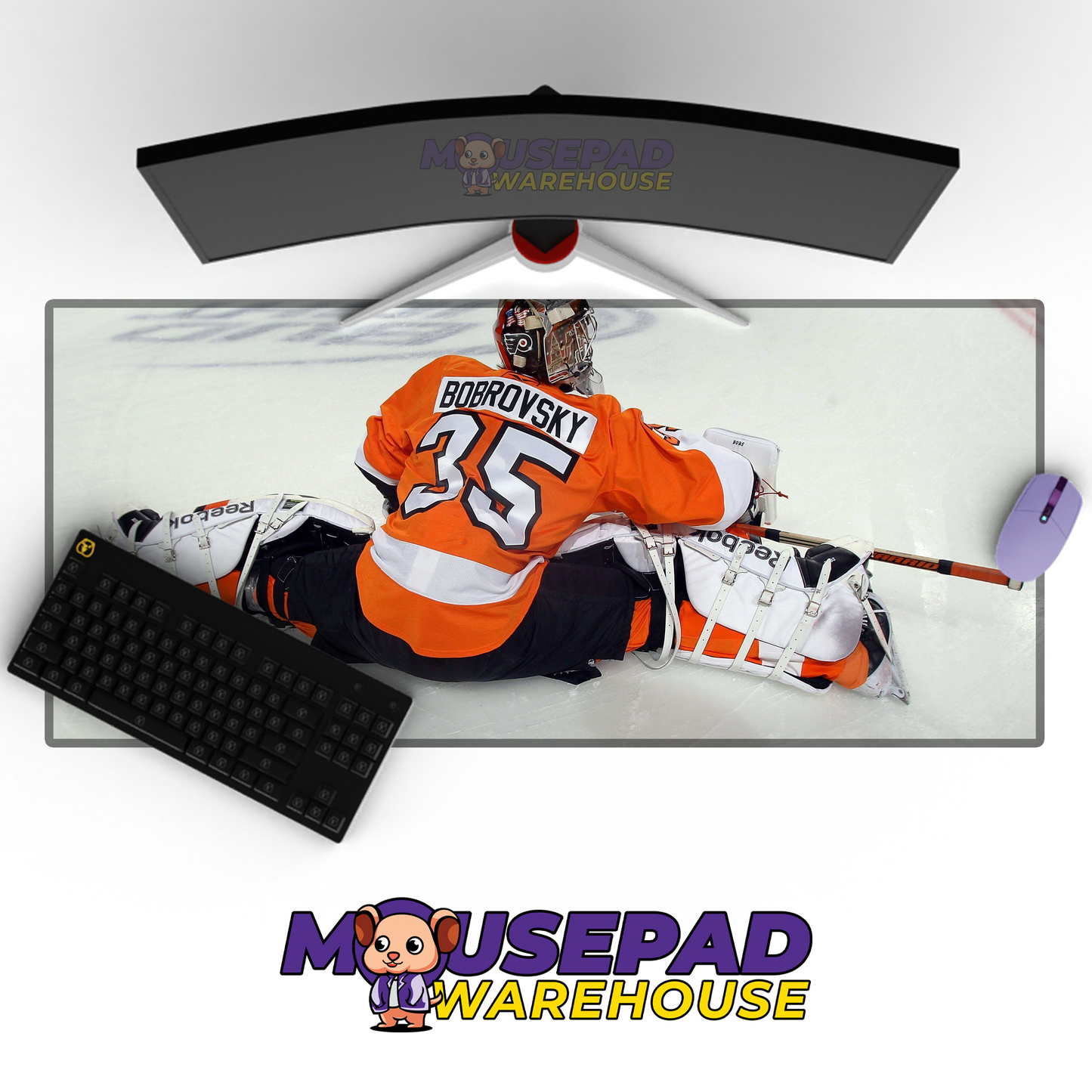 Philadelphia Flyers V26 Mousepad Deskmat Mockup