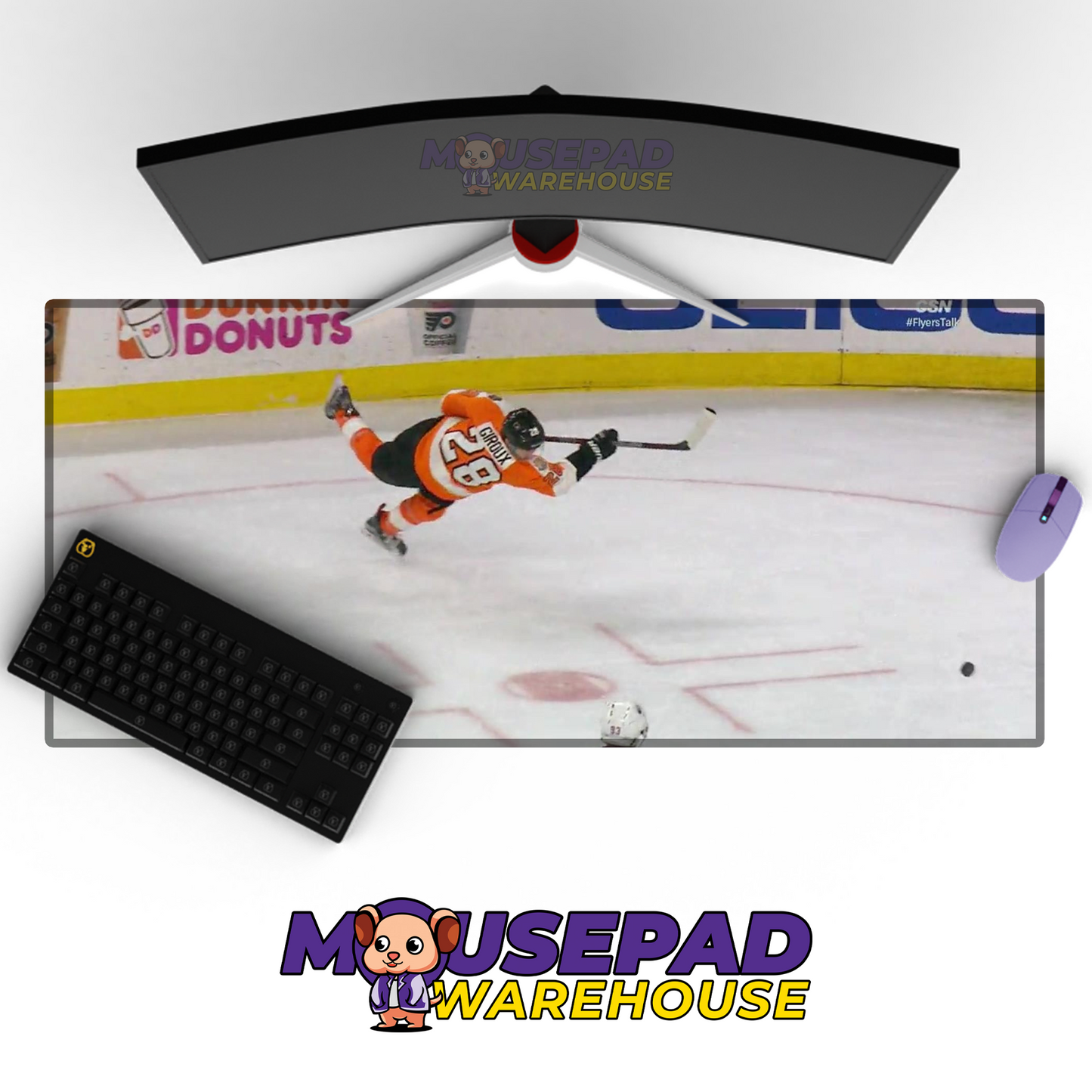 Philadelphia Flyers V27 Mousepad Deskmat Mockup