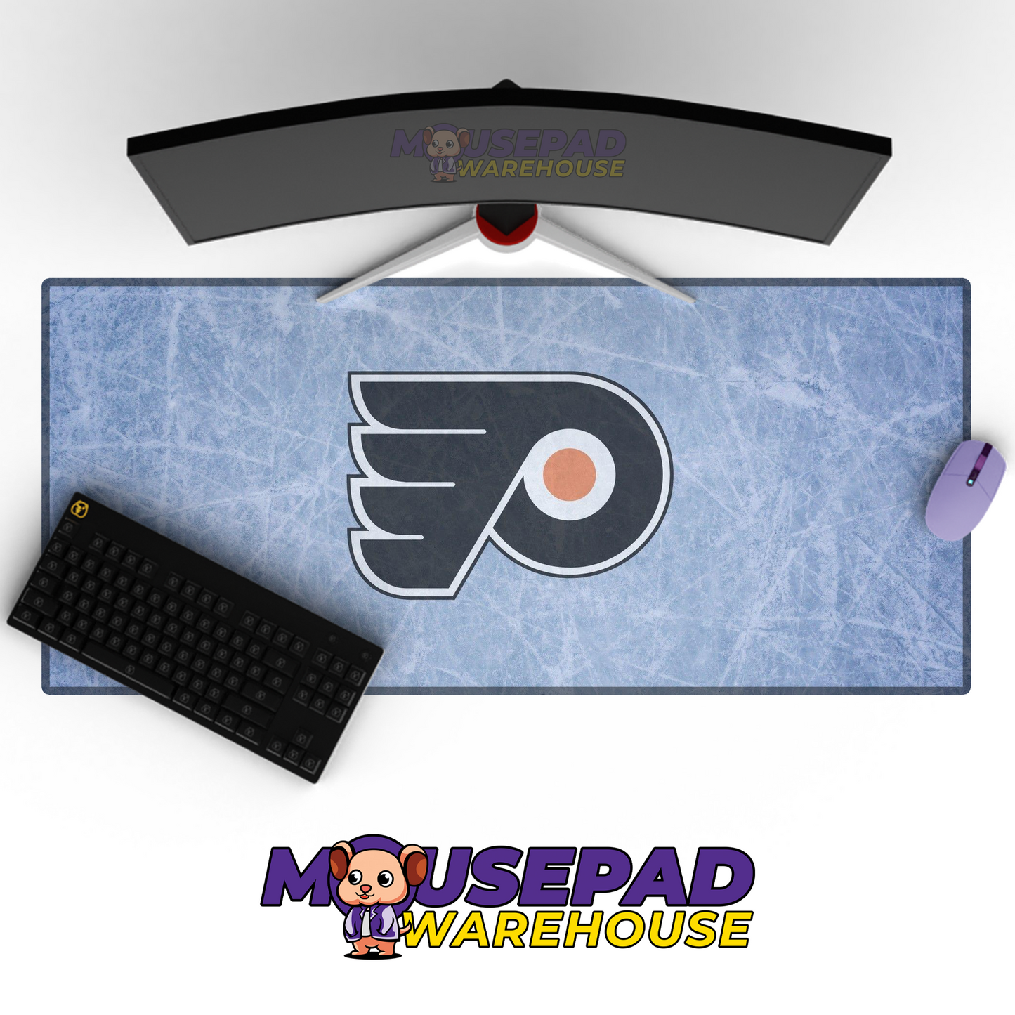 Philadelphia Flyers V28 Mousepad Deskmat Mockup