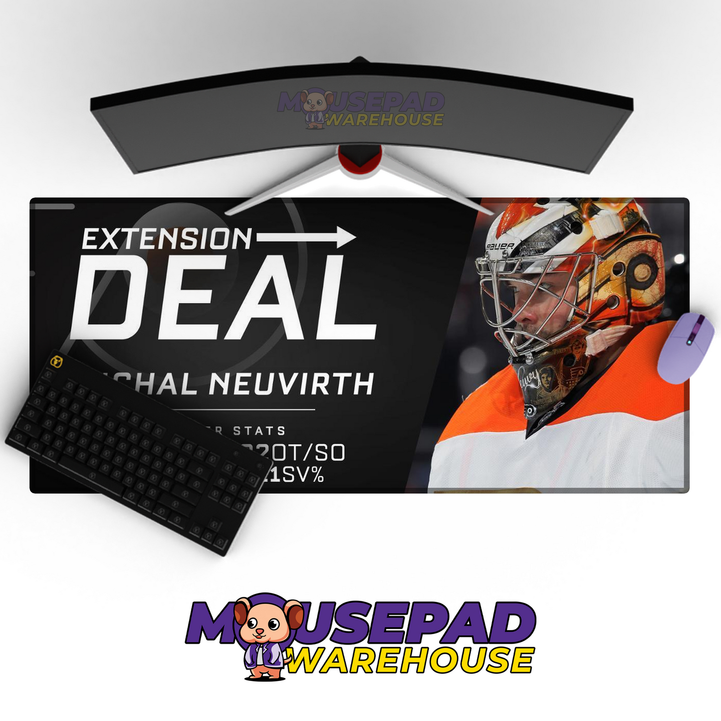Philadelphia Flyers V30 Mousepad Deskmat Mockup