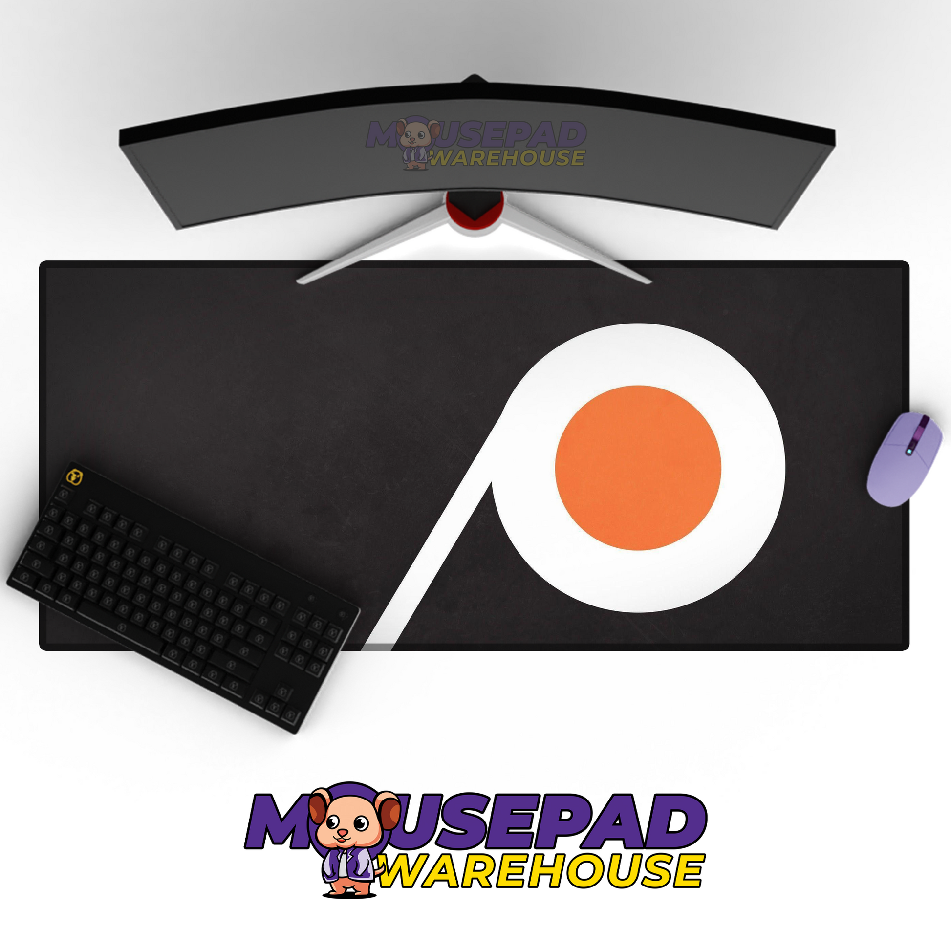 Philadelphia Flyers V31 Mousepad Deskmat Mockup