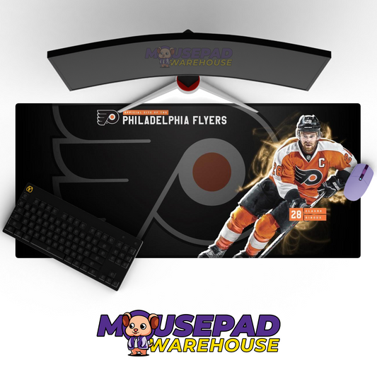 Philadelphia Flyers V7 Mousepad Deskmat Mockup