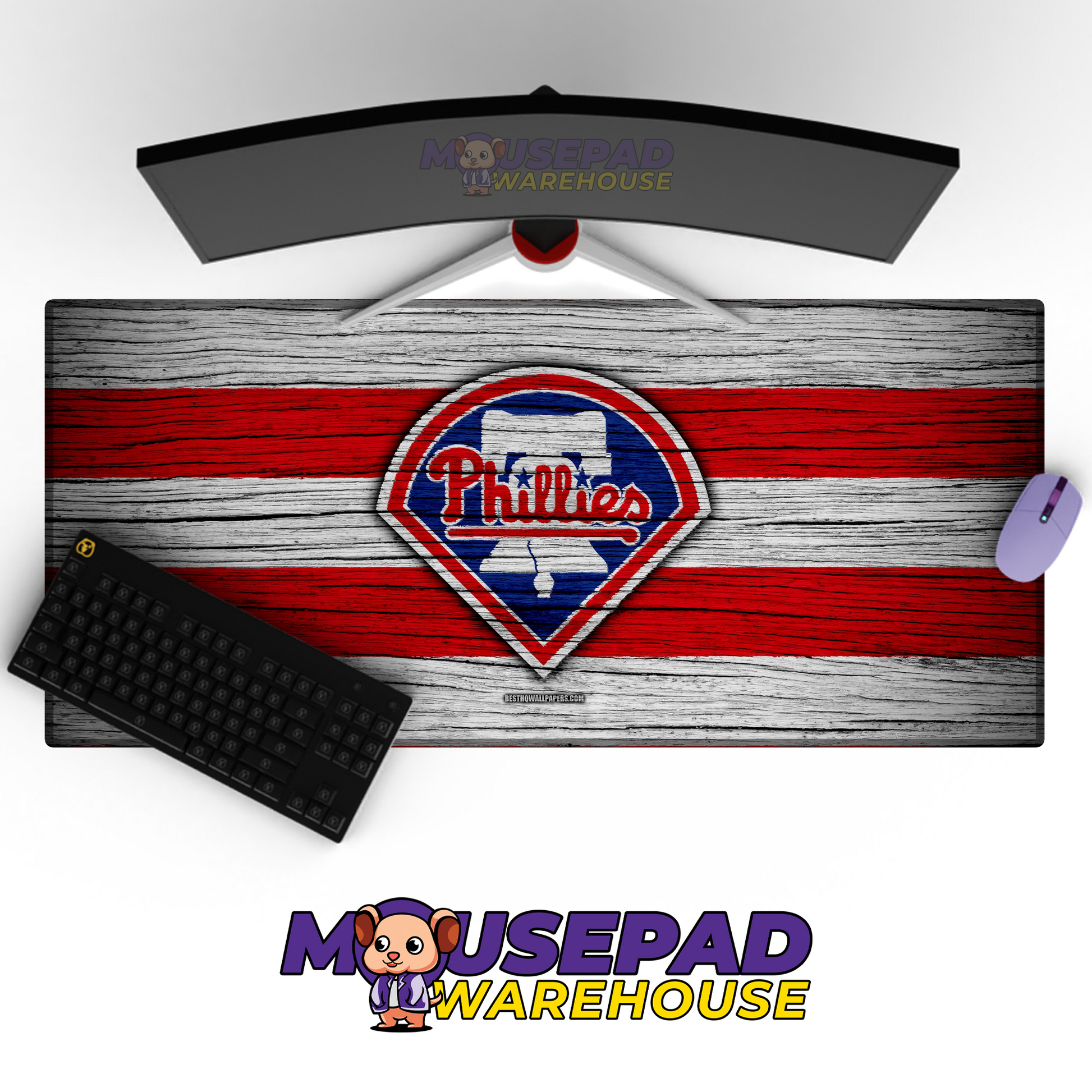 Philadelphia Phillies V2 Mousepad Mockup