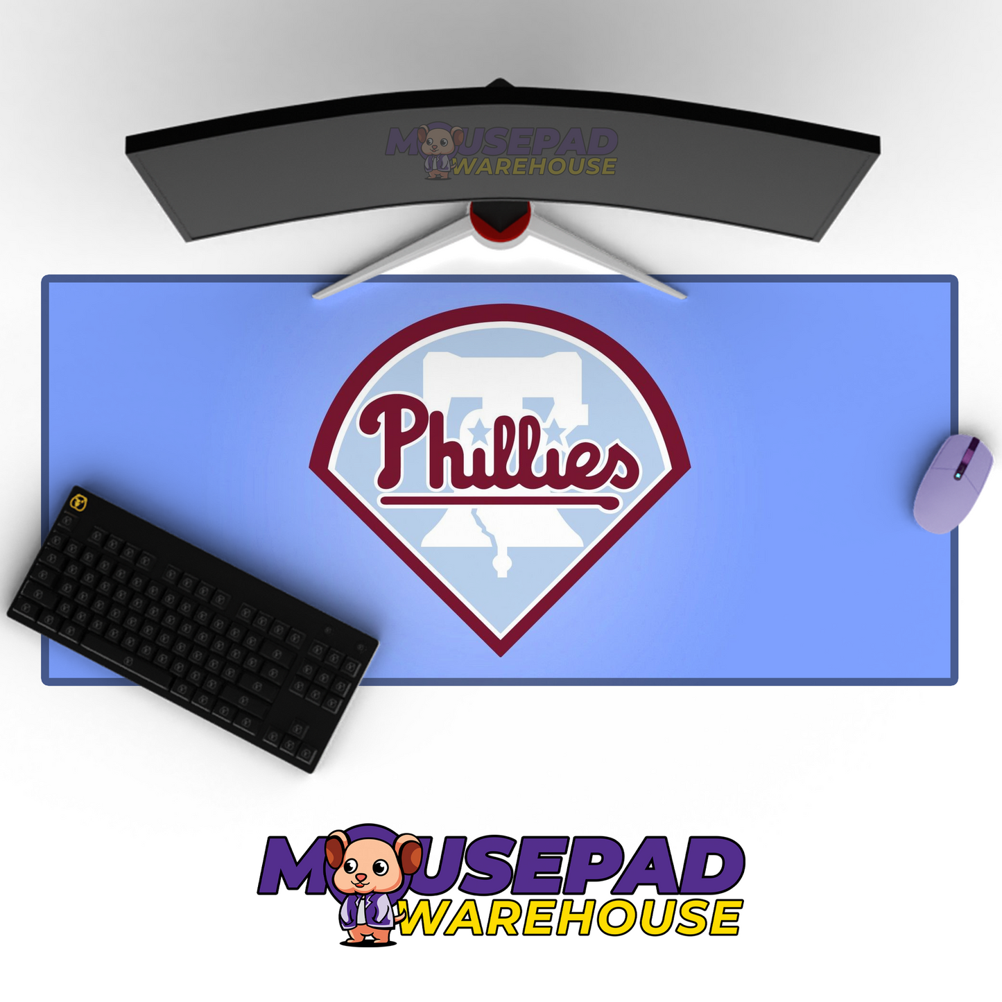 Philadelphia Phillies V7 Mousepad Mockup