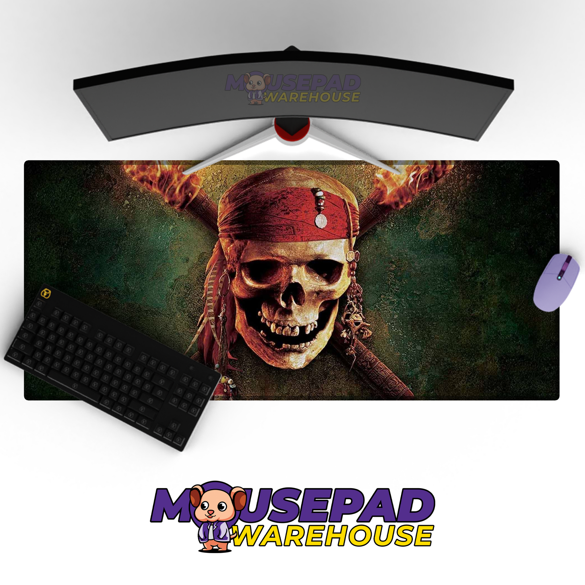 Pirates of the Caribbean V13 Mousepad Mockup