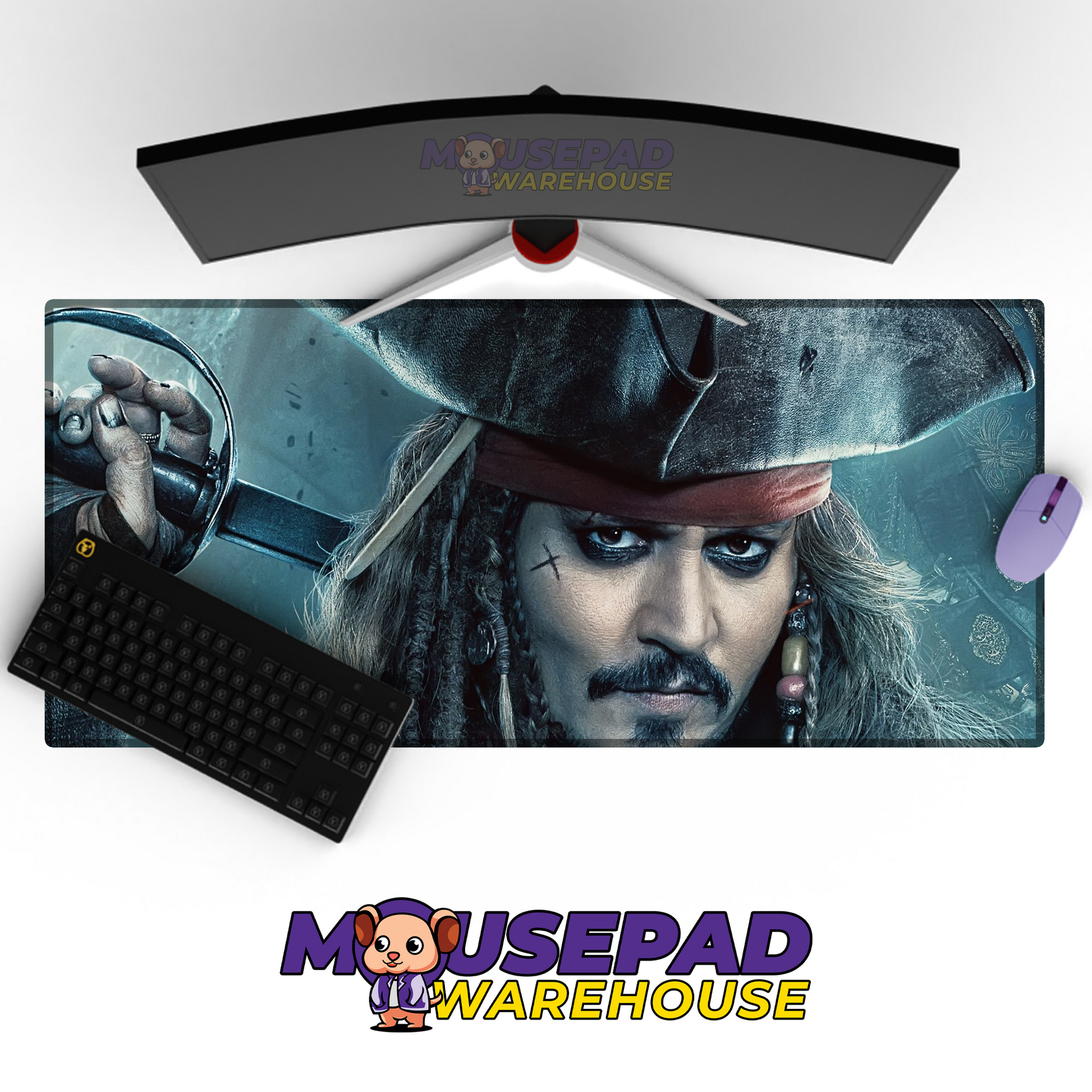 Pirates of the Caribbean V16 Mousepad Mockup