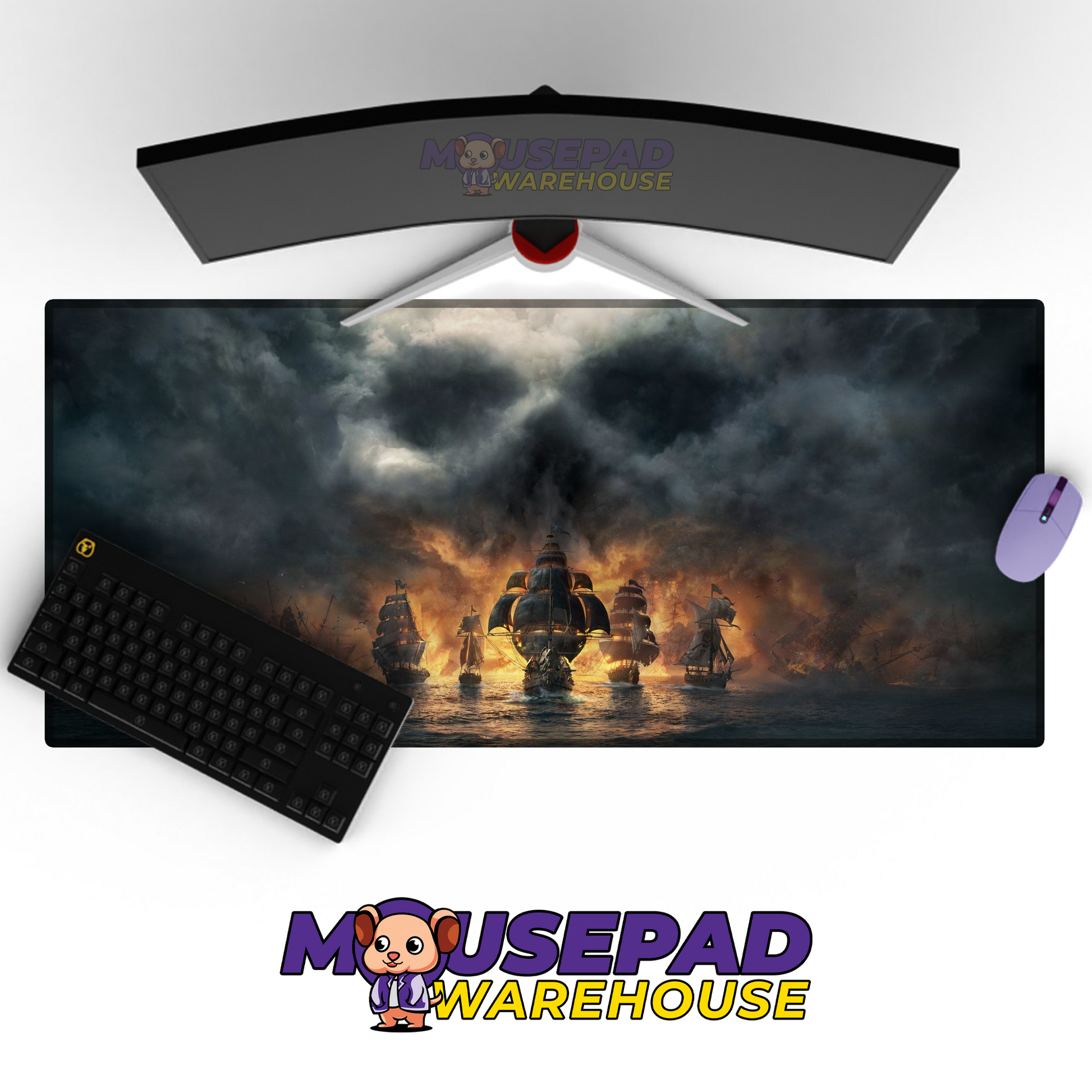 Pirates of the Caribbean V17 Mousepad Mockup