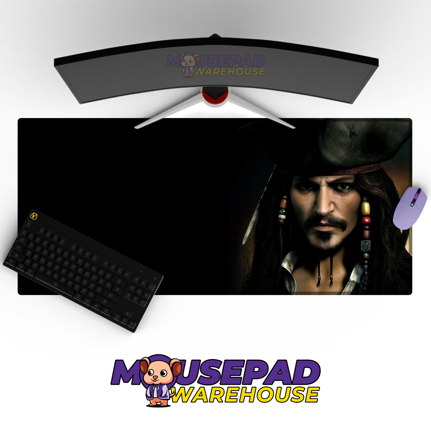Pirates of the Caribbean V20 Mousepad Mockup