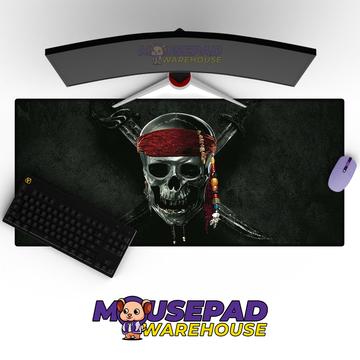 Pirates of the Caribbean V23 Mousepad Mockup