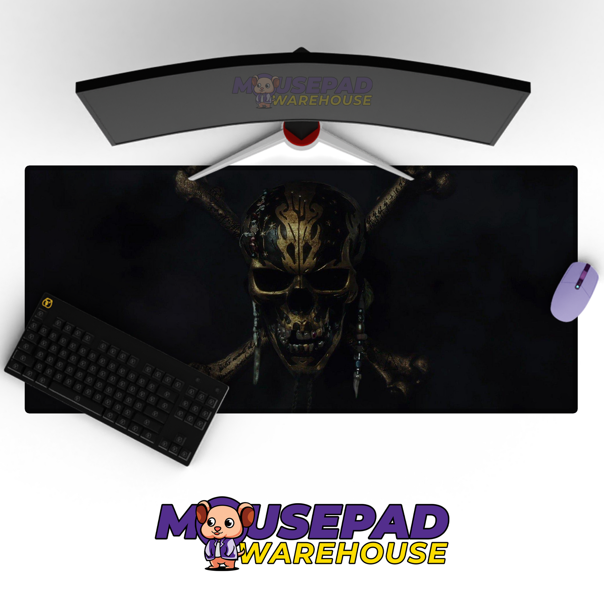 Pirates of the Caribbean V29 Mousepad Mockup