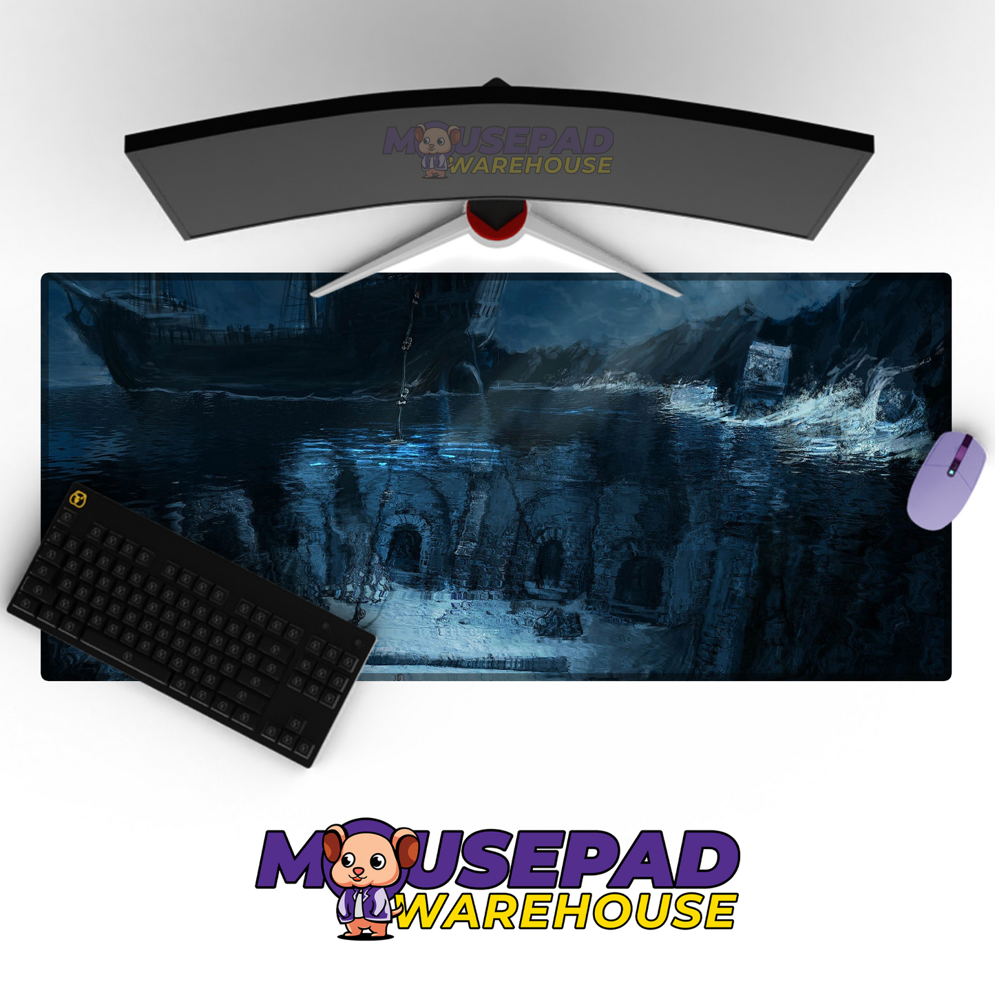 Pirates of the Caribbean V2 Mousepad Mockup