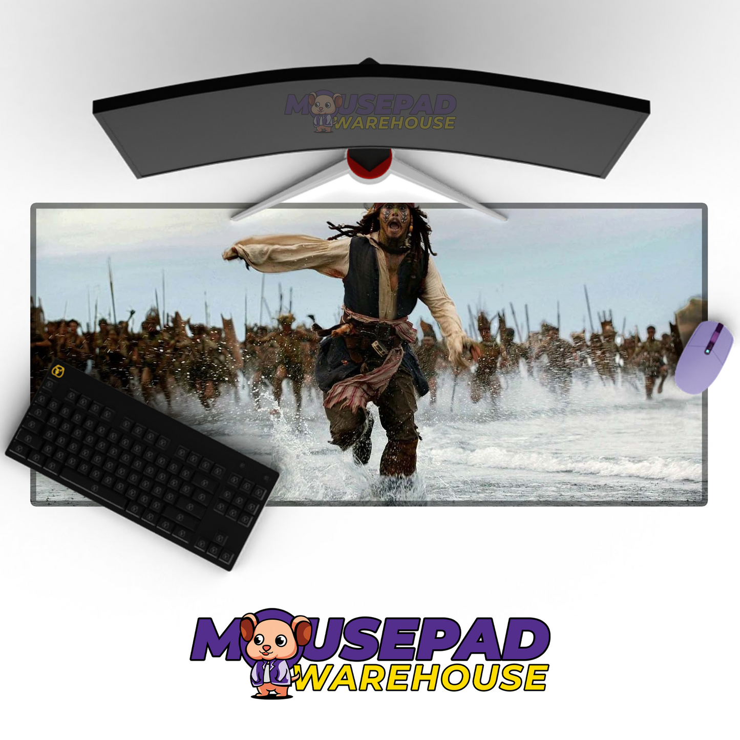 Pirates of the Caribbean V30 Mousepad Mockup