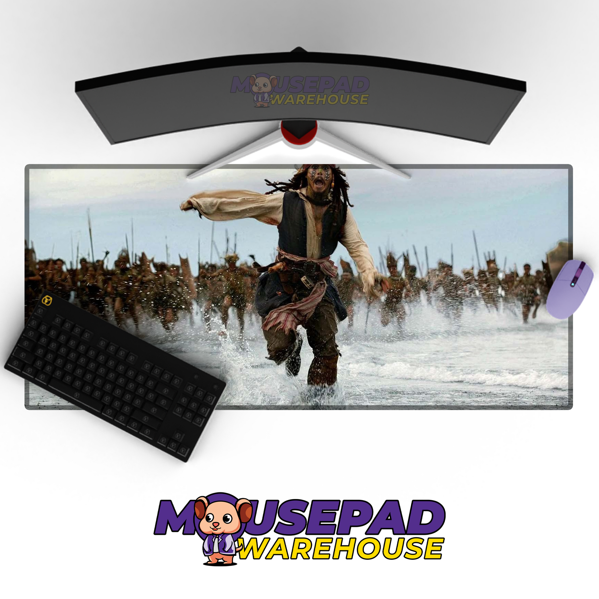 Pirates of the Caribbean V30 Mousepad Mockup