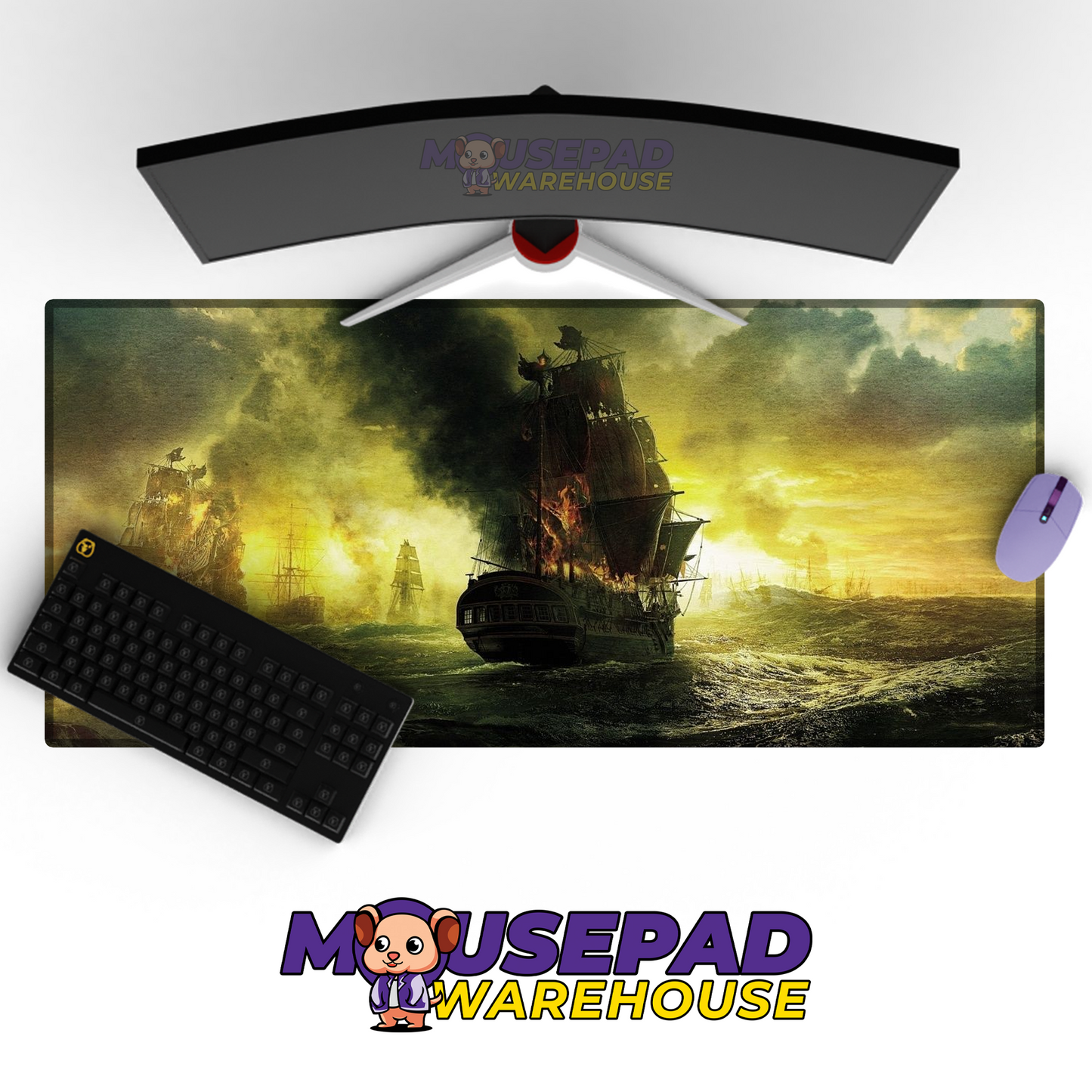 Pirates of the Caribbean V31 Mousepad Mockup