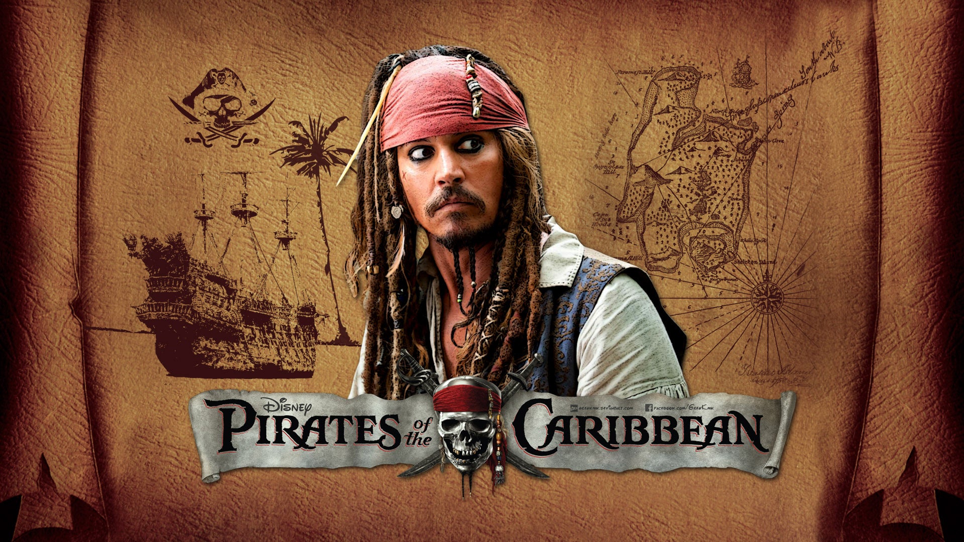 Pirates of the Caribbean V3 Mousepad