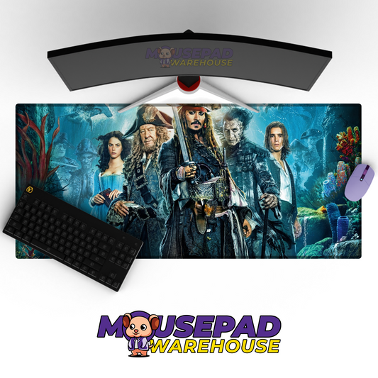 Pirates of the Caribbean V4 Mousepad Mockup