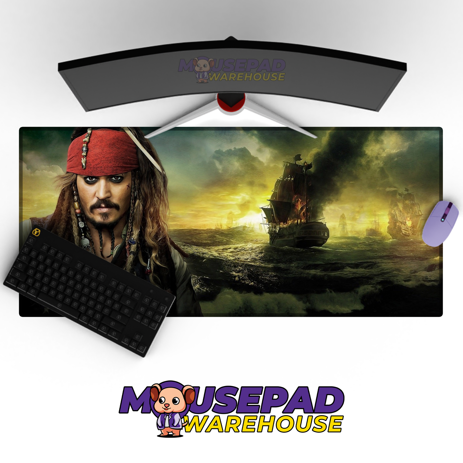 Pirates of the Caribbean V7 Mousepad Mockup