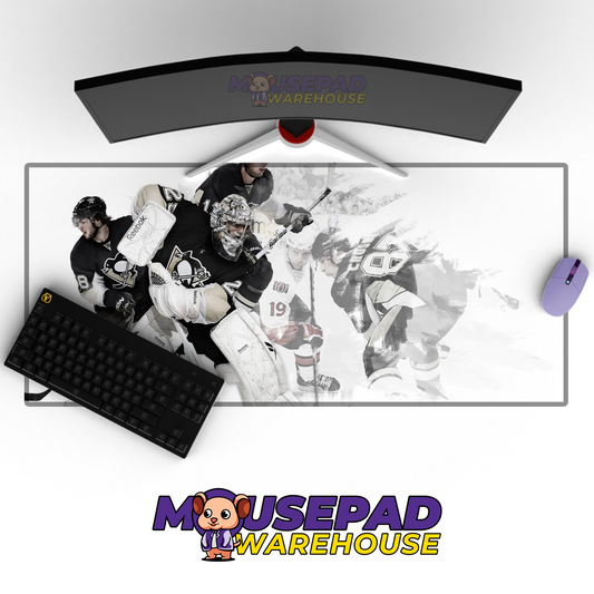 Pittsburgh Penguins V13 Mousepad Deskmat Mockup