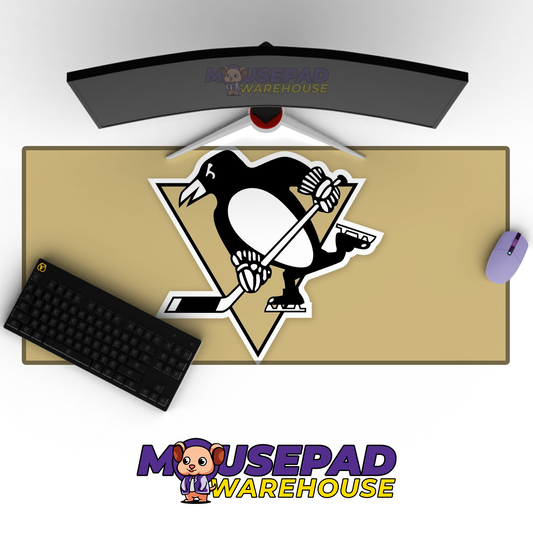 Pittsburgh Penguins V18 Mousepad Deskmat Mockup