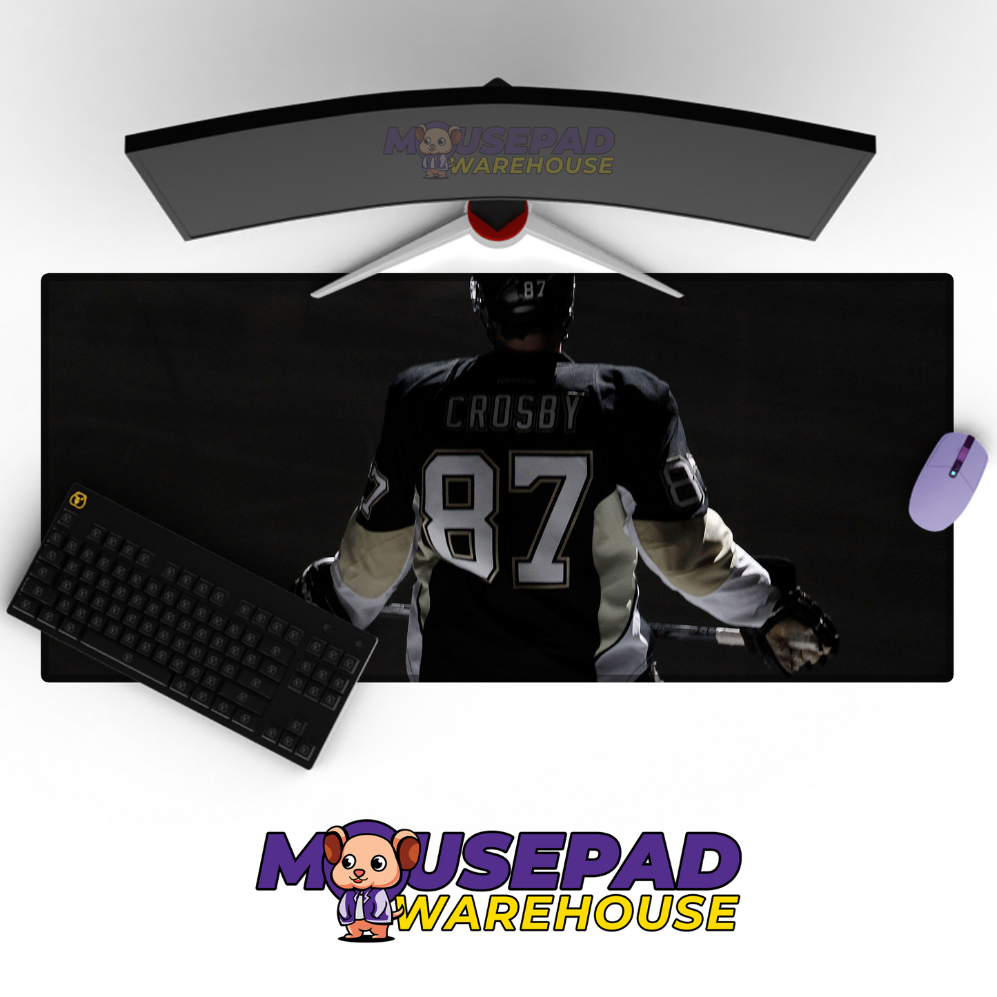 Pittsburgh Penguins V20 Mousepad Deskmat Mockup