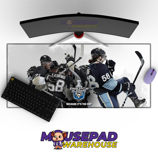 Pittsburgh Penguins V21 Mousepad Deskmat Mockup