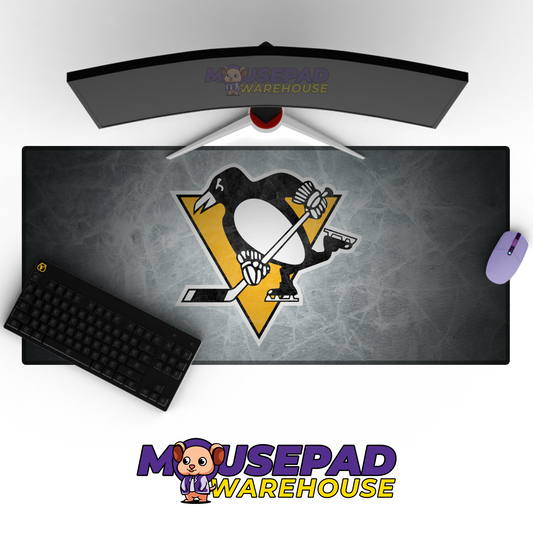 Pittsburgh Penguins V2 Mousepad Deskmat Mockup
