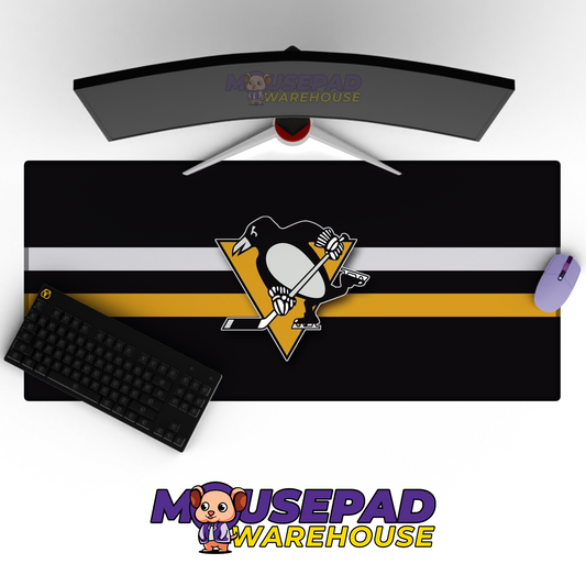 Pittsburgh Penguins V4 Mousepad Deskmat Mockup
