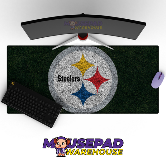Pittsburgh Steelers V10 Mousepad Deskmat Mockup