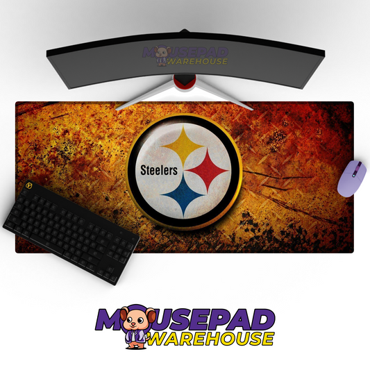 Pittsburgh Steelers V14 Mousepad Deskmat Mockup